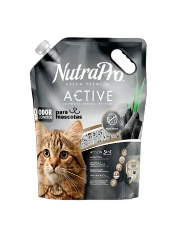 NutraPro Arena para Gatos NutraPro Carbón Activado 4 kg Higiene Gato en ParaMascotasEC