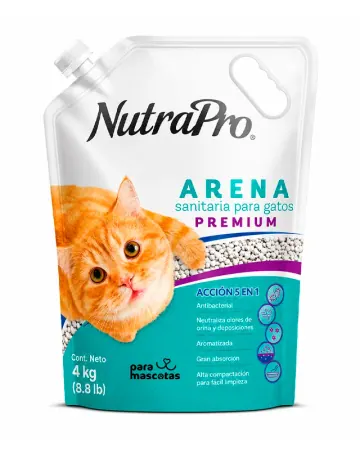 NutraPro Arena Sanitaria Premium para Gatos NutraPro Agripac Higiene Gato miniatura en ParaMascotasEC