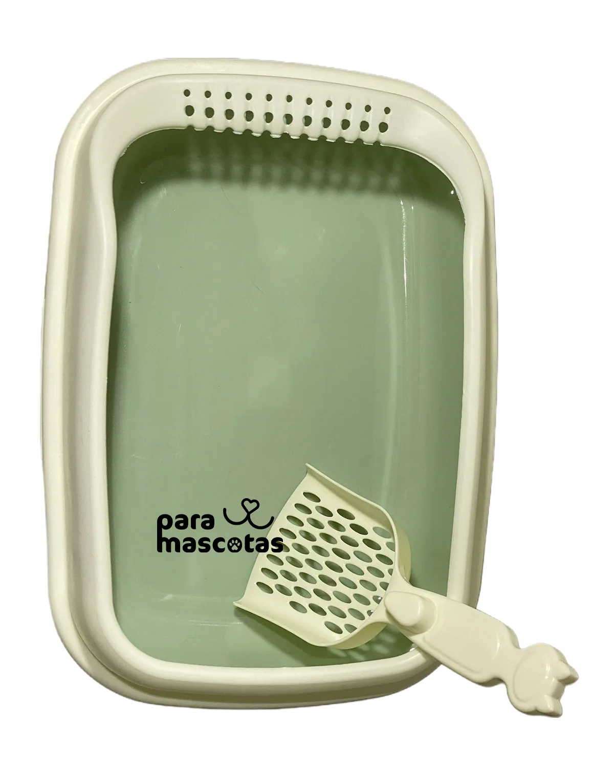 ParaMascotas Arenero verde VERDE accesorios Gato en ParaMascotasEC