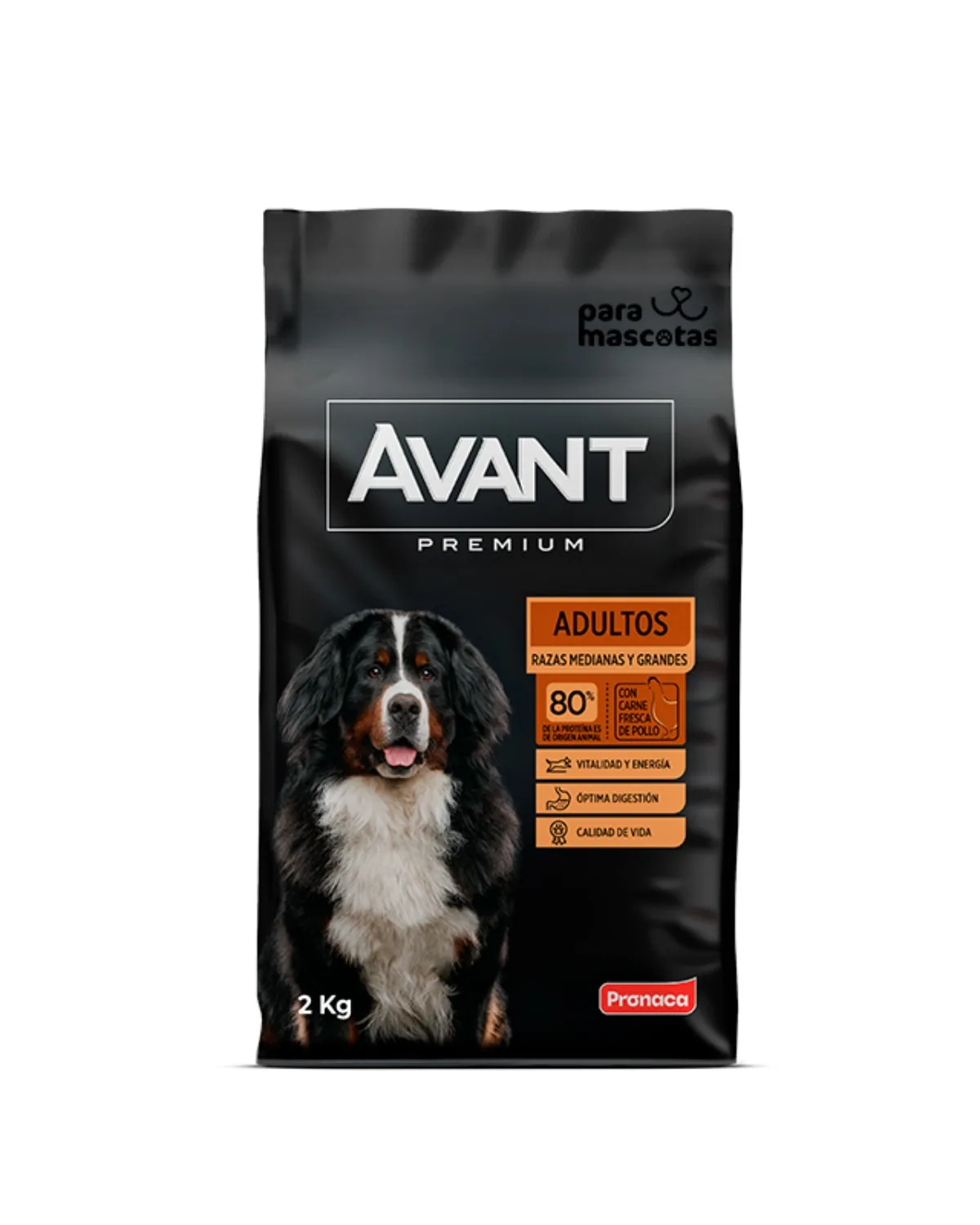 Avant Avant Premium Adultos Razas Medianas y Grandes 2 kg Alimento Perro en ParaMascotasEC