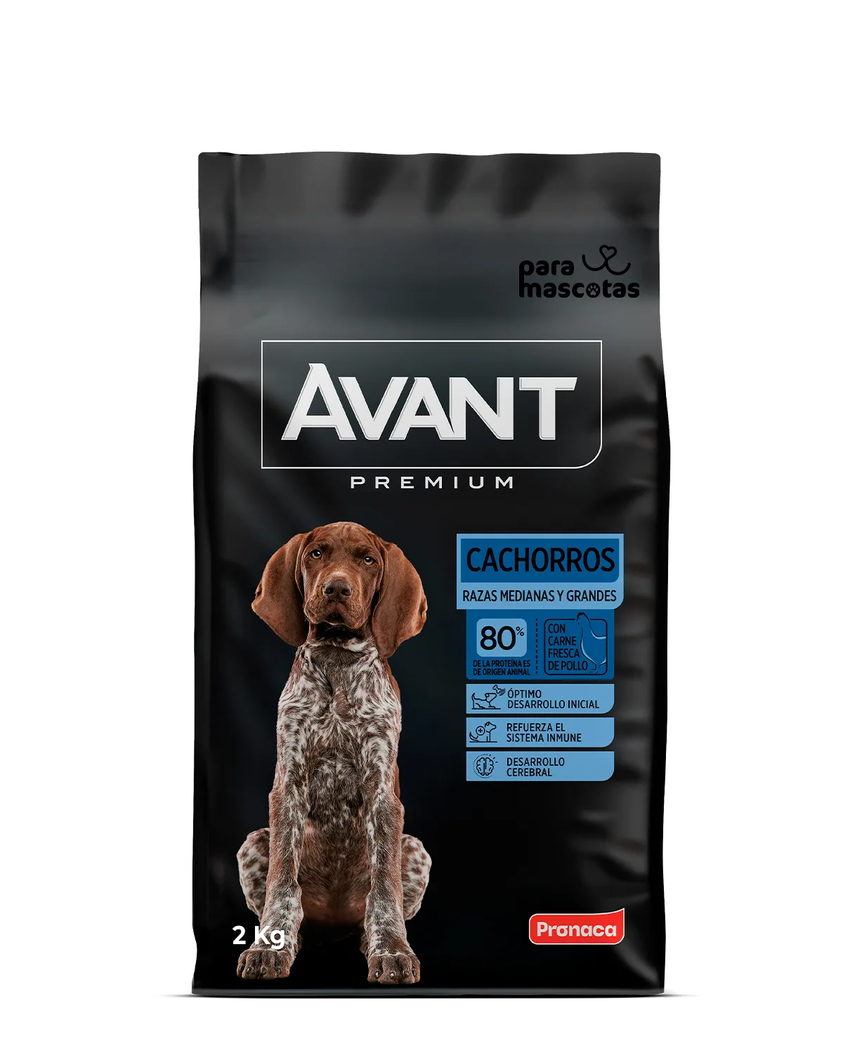 Avant Avant Premium Cachorros Razas Medianas y Grandes 2 kg Alimento Perro en ParaMascotasEC