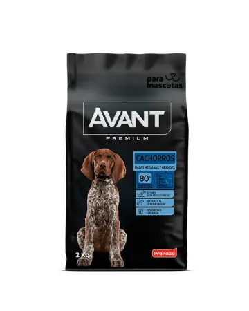 Avant Avant Premium Cachorros Razas Medianas y Grandes 2 kg Alimento Perro en ParaMascotasEC
