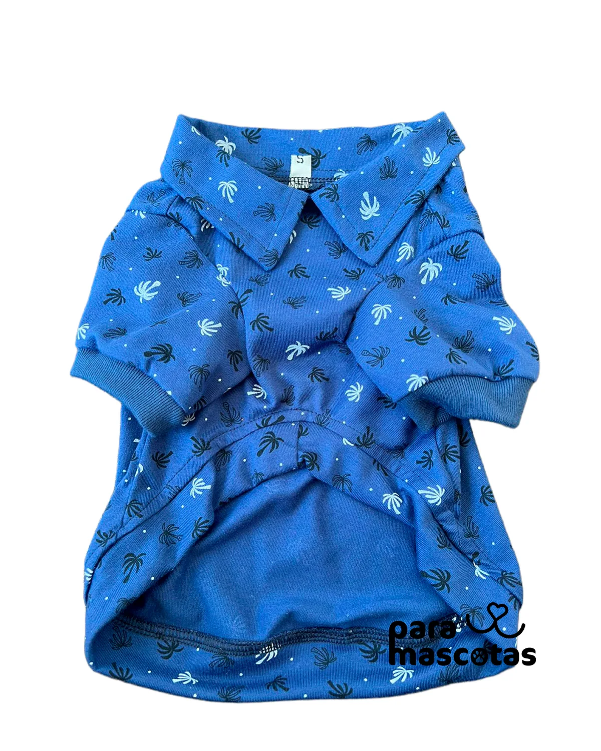ParaMascotas Camiseta Polo Azul S ropa Perro en ParaMascotasEC