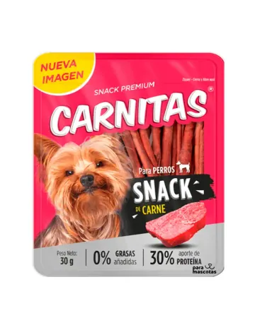 Mimma Carnitas Snack de Carne para Perros 30g 30 gr Alimento Perro en ParaMascotasEC