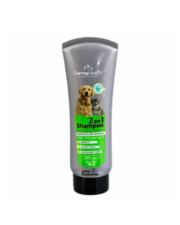 DermaHealt DermaHealth Advance Care 2 en 1 GRIS Higiene Perro en ParaMascotasEC