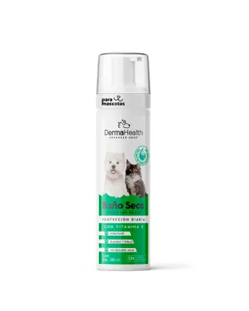 DermaHealt Dermahealth Advance Care Baño Seco 200 ml Higiene Perro en ParaMascotasEC