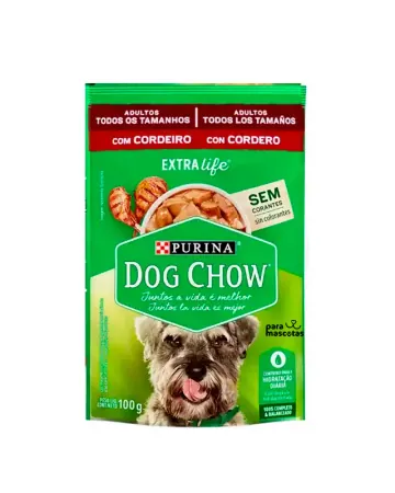 Dog Chow Dog Chow Comida Húmeda para Perros Adultos Cordero 100 g 100 gr Alimento Perro en ParaMascotasEC