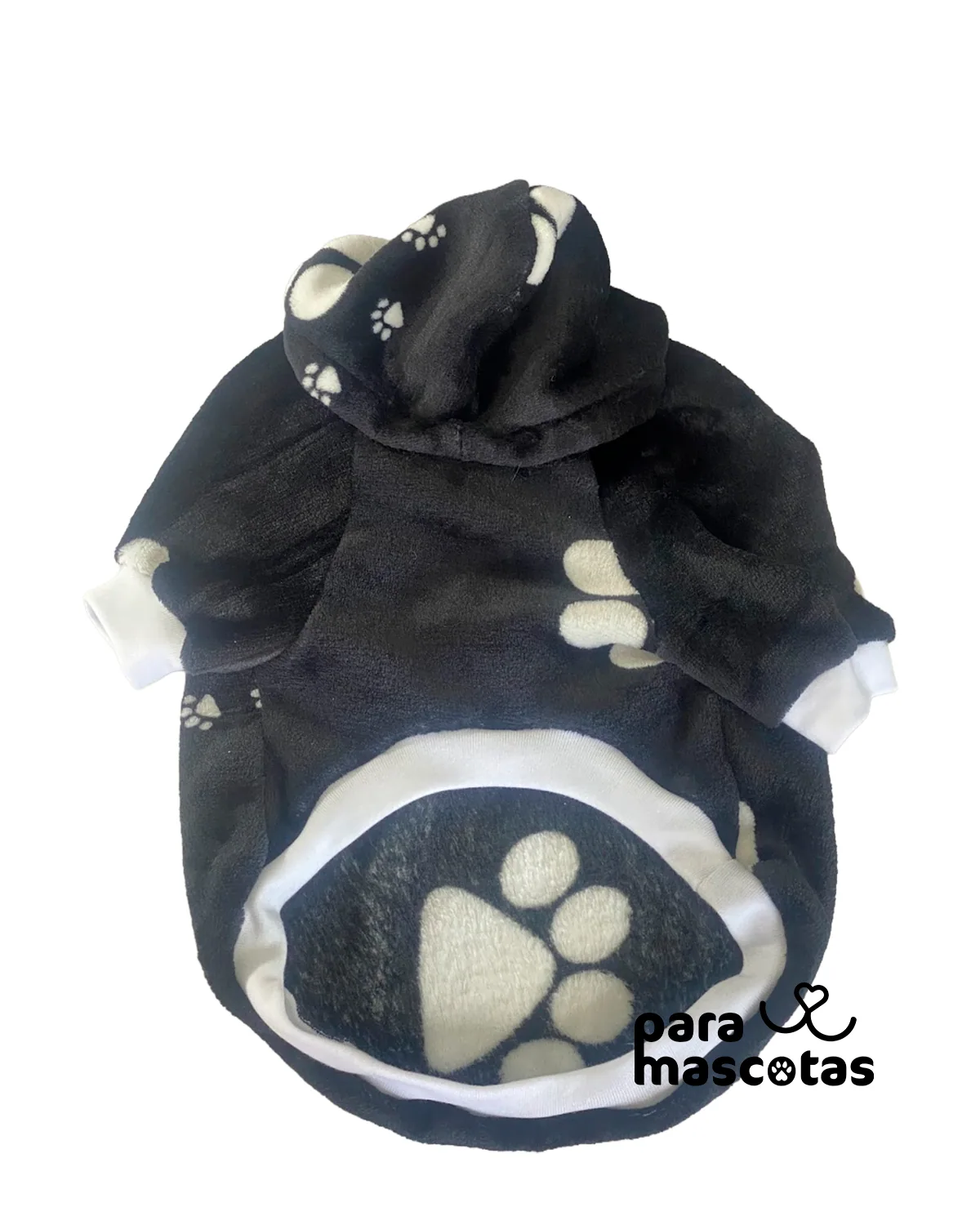 ParaMascotas Hoodie Huellas M ropa Perro en ParaMascotasEC