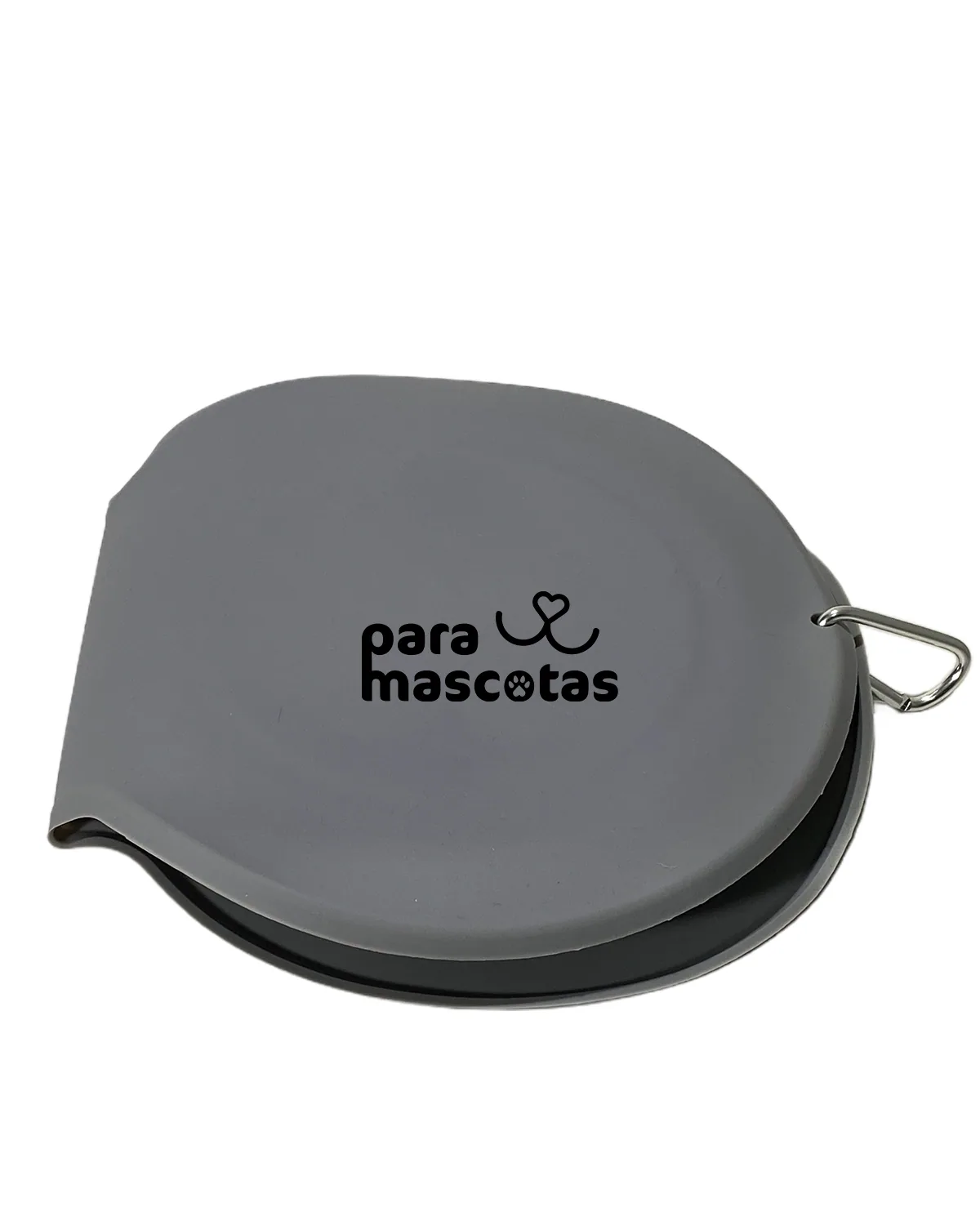 ParaMascotas Kit de Platos Plegables Gris 350 ml GRIS accesorios Perro en ParaMascotasEC