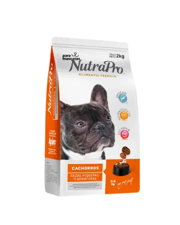 NutraPro NutraPro Cachorros Razas Pequeñas 2 kg Alimento Perro en ParaMascotasEC