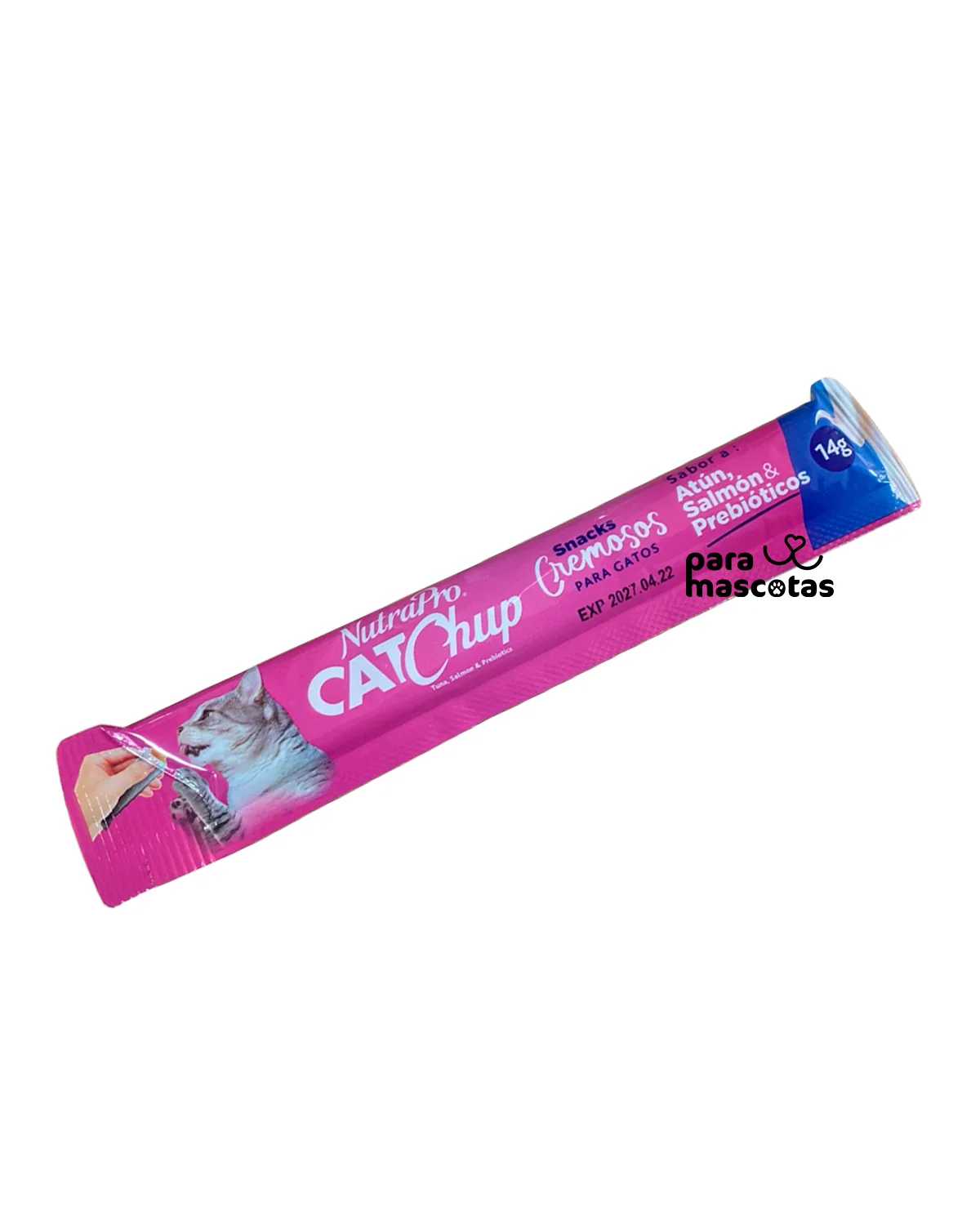 NutraPro NutraPro Catchup Atún y Salmón 14 g 14 gr Alimento Gato en ParaMascotasEC