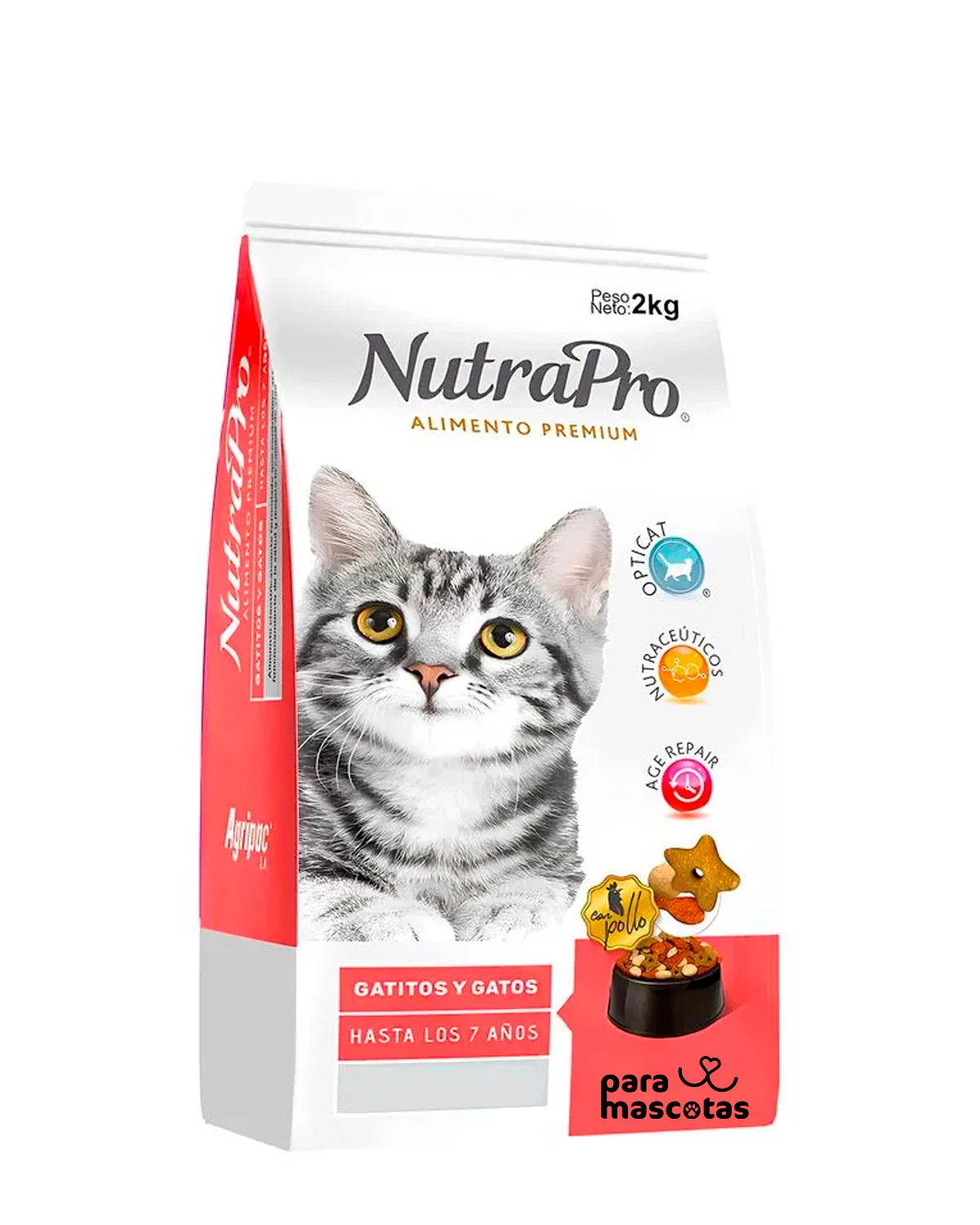 NutraPro NutraPro para Gatitos y Gatos 2 kg Alimento Gato en ParaMascotasEC