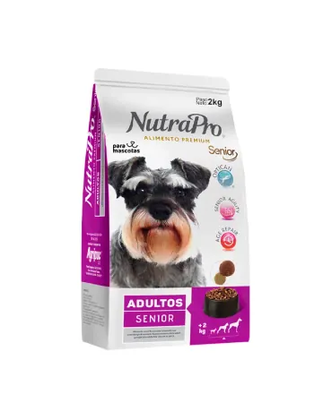 NutraPro NutraPro Senior Adultos 2 kg Alimento Perro en ParaMascotasEC