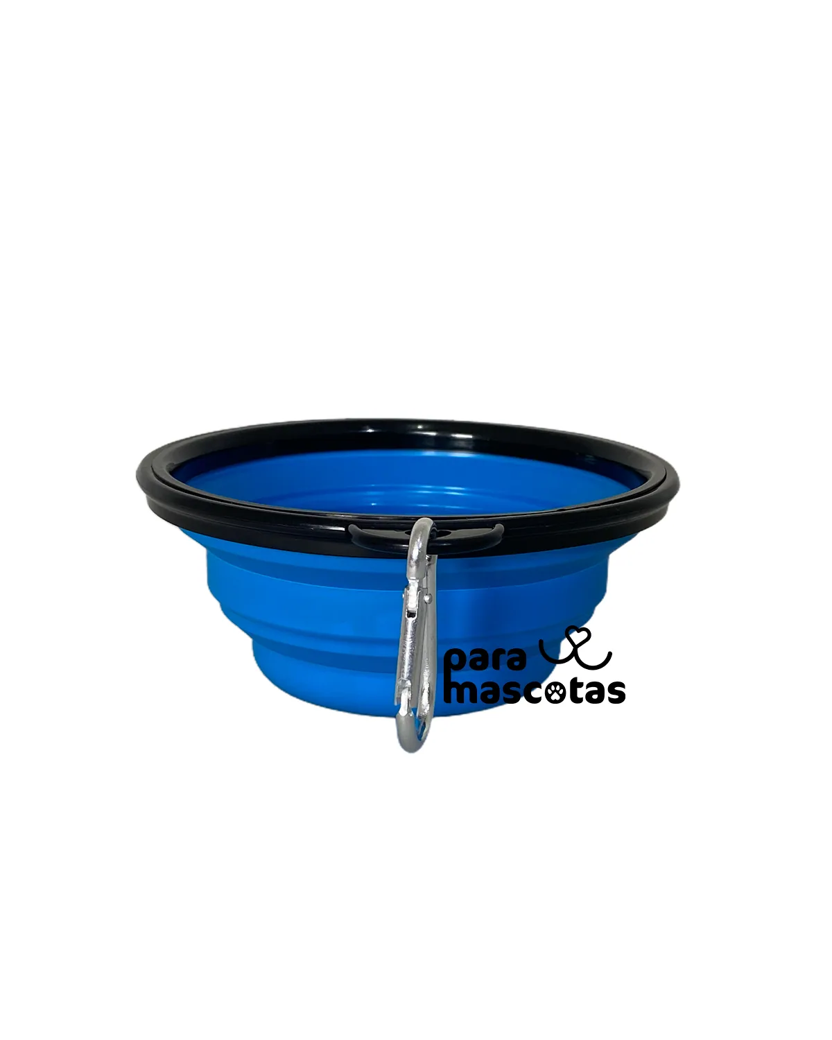 ParaMascotas Plato Plegable Pequeño Azul AZUL accesorios Perro en ParaMascotasEC